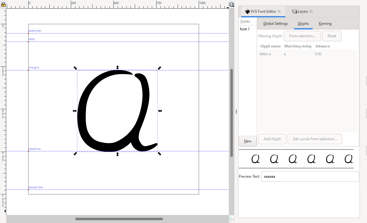 Typografi på duk