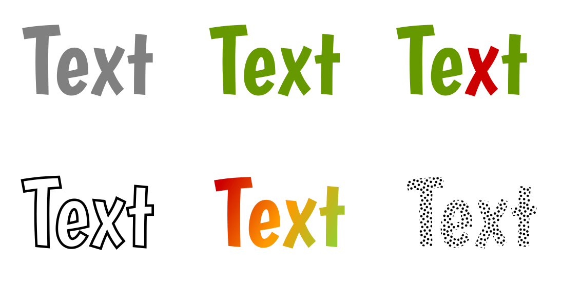Variationer i texten